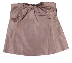 Flora and Henri silk plum dress