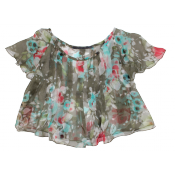 Lamantine flower camisole :: 2y and 4y ONLY Lamantine flower camisole :: 2y and 4y ONLY