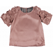 Lamantine silk flower tunic Lamantine silk flower tunic